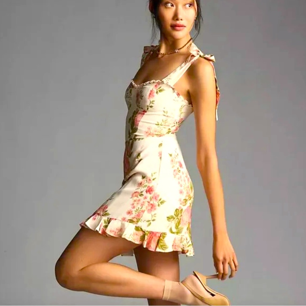 Reformation Christine Dress in Floral - Size 2